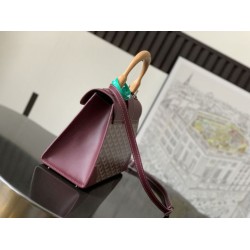 Borsa a mano strutturata Goyard Saigon PM bordeaux Borsa a mano strutturata Goyard Saigon PM bordeaux