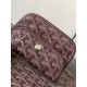 Replica Qualità superiore replica tote Goyard Anjou Saint Louis Mini tela goyardine/pelle di vitello Borgogna Imitazioni Replica qualità specchio Qualità superiore replica tote Goyard Anjou Saint Louis Mini tela goyardine/pelle di vitello Borgogna