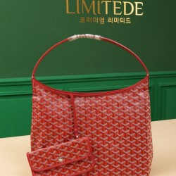 Cloni Borsa Hobo Goyardine Boheme Rosso firmate