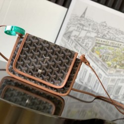 Cloni Pochette Goyard Plumet con iniziali Marrone firmate