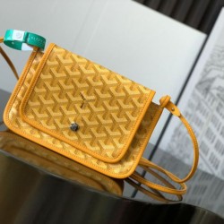 Cloni Pochette Goyard Plumet con iniziali Giallo firmate