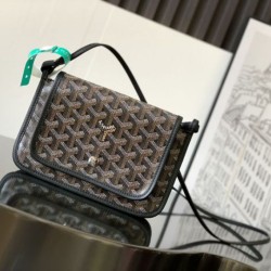 Cloni Pochette Goyard Plumet con iniziali Nero firmate