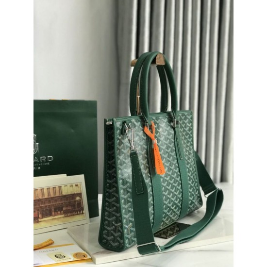Cloni Borse portadocumenti Goyard Morvan PM Verde firmate