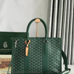 Cloni Borse portadocumenti Goyard Morvan PM Verde firmate