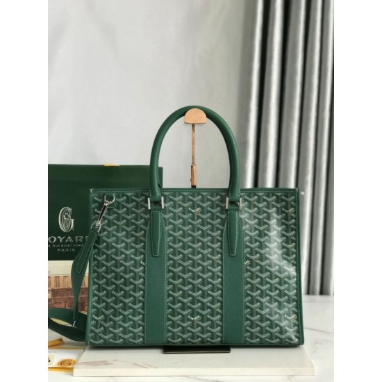 Cloni Borse portadocumenti Goyard Morvan PM Verde firmate