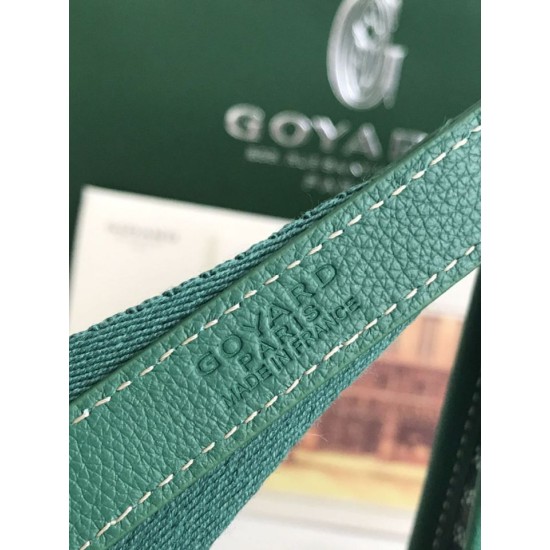 Cloni Borse portadocumenti Goyard Morvan PM Verde firmate