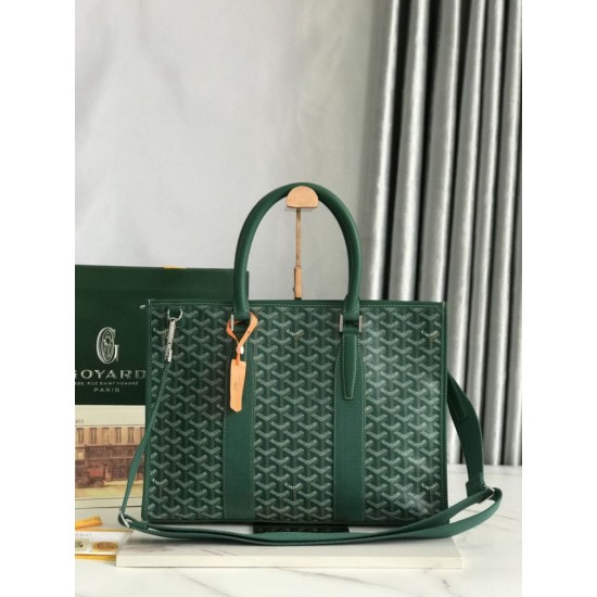 Cloni Borse portadocumenti Goyard Morvan PM Verde firmate