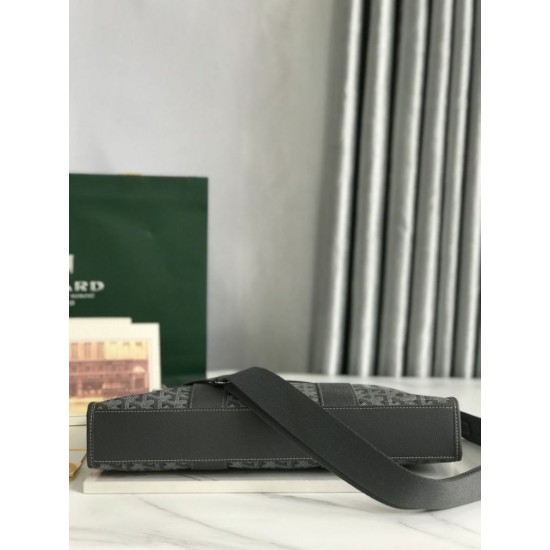 Cloni Borse portadocumenti Goyard Morvan PM Grigio firmate