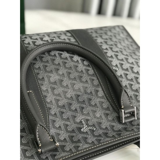 Cloni Borse portadocumenti Goyard Morvan PM Grigio firmate