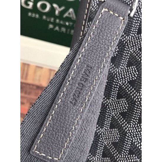 Cloni Borse portadocumenti Goyard Morvan PM Grigio firmate