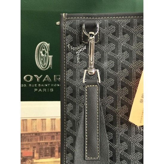 Cloni Borse portadocumenti Goyard Morvan PM Grigio firmate