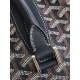 Replica di lusso Borse portadocumenti Goyard Morvan PM Nero Imitazioni Cloni Borse portadocumenti Goyard Morvan PM Nero firmate