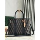 Replica di lusso Borse portadocumenti Goyard Morvan PM Nero Imitazioni Cloni Borse portadocumenti Goyard Morvan PM Nero firmate