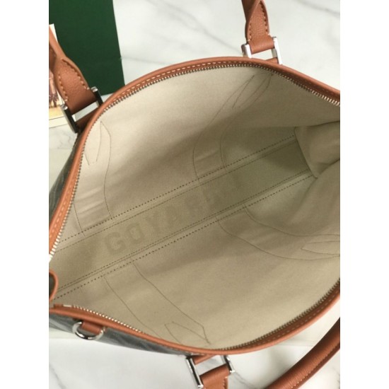 Cloni Borse portadocumenti Goyard Morvan PM marrone firmate