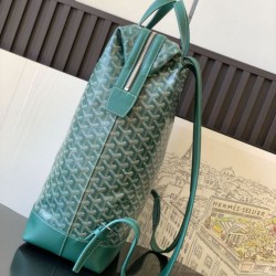 Replica di lusso Zaino Goyard Cisalpin Goyardine Verde Imitazioni Cloni Zaino Goyard Cisalpin Goyardine Verde firmate