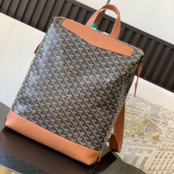 Cloni Zaino Goyard Cisalpin Goyardine marrone firmate