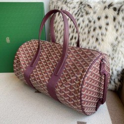 Replica di lusso Perfetta sportiva classica Goyard Barrel 40 Bordeaux Imitazioni Cloni Replica Perfetta sportiva classica Goyard Barrel 40 Bordeaux firmate
