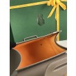 Borsa a mano Goyard Goyardine Saigon PM grigia