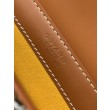Borsa a mano strutturata Goyard Saigon PM marrone