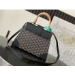 Borse Replica Alta Qualità a mano strutturata Goyard Saigon PM Nero