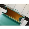 Borsa a mano strutturata Goyard Saigon PM Verde