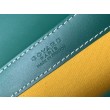 Borsa a mano strutturata Goyard Saigon PM Verde