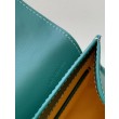 Borsa a mano strutturata Goyard Saigon PM Verde