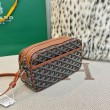 Borse Replica Alta Qualità Goyard Cap-Vert PM Tela Goyardine marrone