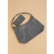 Borsa Hobo Goyardine Boheme grigia