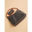 Bora Pari all'originale replica Hobo Goyardine Boheme marrone