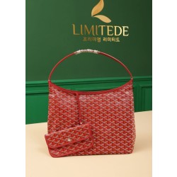 Borsa Hobo Goyardine Boheme Rosso