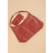 Borsa Hobo Goyardine Boheme Rosso