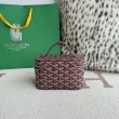 Borsa per il trucco Goyard Nano Muse Vanity Bordeaux