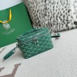 Borsa per il trucco Goyard Nano Muse Vanity Verde