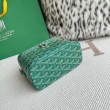 Borsa per il trucco Goyard Nano Muse Vanity Verde