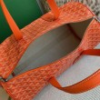 Qualità superiore replica sportiva classica Goyard Barrel 40 arancia