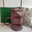 Replica Perfetta sportiva classica Goyard Barrel 40 Bordeaux
