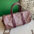 Replica Perfetta sportiva classica Goyard Barrel 40 Bordeaux