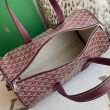 Replica Perfetta sportiva classica Goyard Barrel 40 Bordeaux