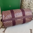 Replica Perfetta sportiva classica Goyard Barrel 40 Bordeaux