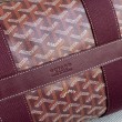 Replica Perfetta sportiva classica Goyard Barrel 40 Bordeaux