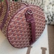 Replica Perfetta sportiva classica Goyard Barrel 40 Bordeaux