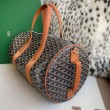Borse Replica Alta Qualità sportiva classica Goyard Barrel 40 marrone