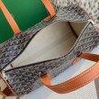 Borse Replica Alta Qualità sportiva classica Goyard Barrel 40 marrone