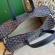 Borsa sportiva classica Goyard Barrel 40 Nero
