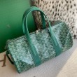 Borse Replica sportiva classica Goyard Barrel 40 Verde