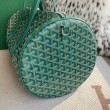 Borse Replica sportiva classica Goyard Barrel 40 Verde