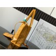 Borse Replica tote Goyard Anjou Saint Louis Mini tela goyardine/pelle di vitello Giallo