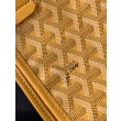 Borse Replica tote Goyard Anjou Saint Louis Mini tela goyardine/pelle di vitello Giallo