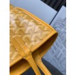 Borse Replica tote Goyard Anjou Saint Louis Mini tela goyardine/pelle di vitello Giallo